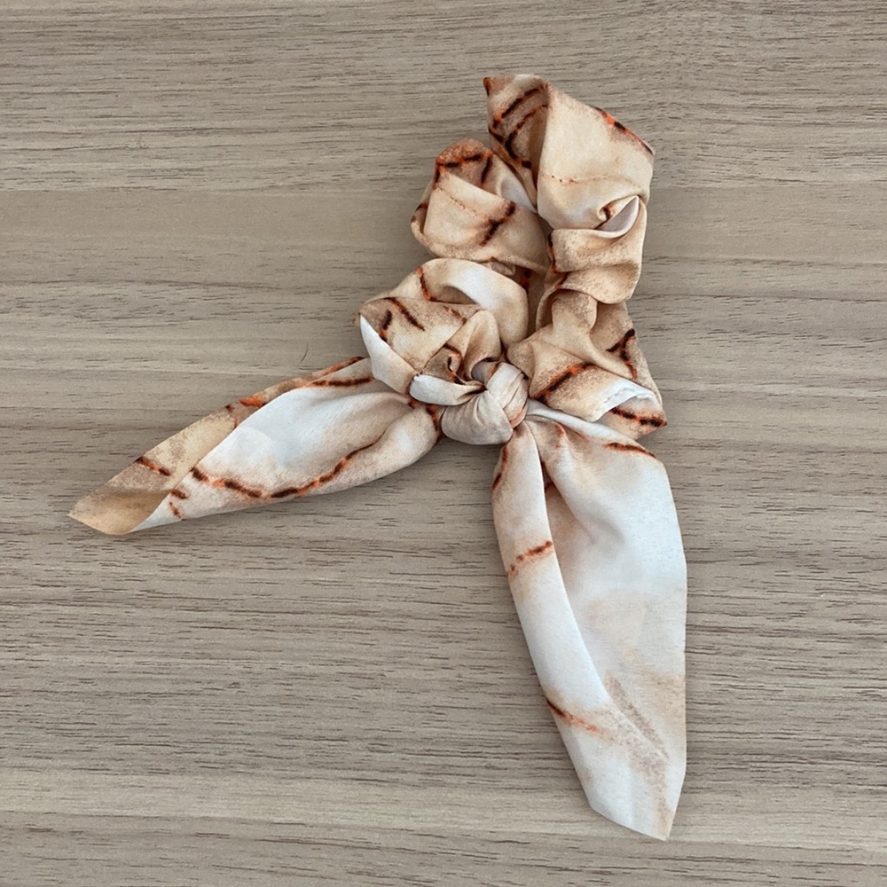 Boho Hair Scarf Scrunchy